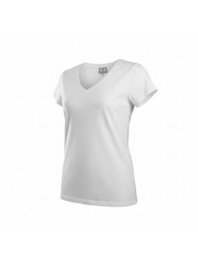 Katalina Tee Shirt White V-Neck Women's Top Small In Es De La Fressange.Paris